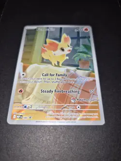 Fennekin #80 Stamped Pokemon Center - Image 2