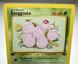 Exeggutor 35/64 1st edition Exeggcute 52/64 1st Edition Jungle Pokemon HP DMG - Image 4