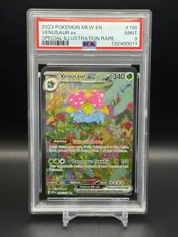 Pokemon Scarlet & Violet 151 #198 Venusaur ex Special Illustration Rare PSA 9! - Image 1