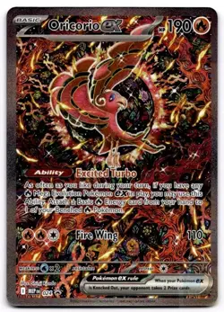 Oricorio ex 024 Holo Promo ME: Mega Evolution Promo Pokemon Near Mint - Image 1