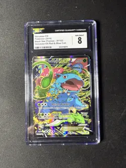 Pokemon Venusaur EX CGC 8 Holo Promo Black Star XY123 2016 Red & Blue Collection - Image 1