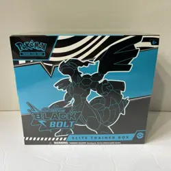 Pokemon TCG Scarlet & Violet Black Bolt ETB Elite Trainer Box Sealed - Image 1