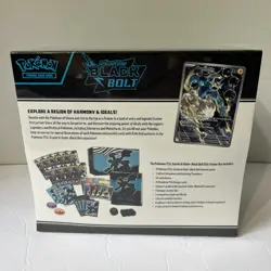 Pokemon TCG Scarlet & Violet Black Bolt ETB Elite Trainer Box Sealed - Image 4