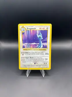 Pokemon Dragonair 18/102 Shadowless - Base Set 1999 - MP+ - Image 1