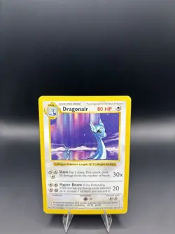 Pokemon Dragonair 18/102 Shadowless - Base Set 1999 - MP+ - Image 2
