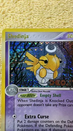 2005 POKEMON EX DEOXYS 14 SHEDINJA-REVERSE FOIL - Image 4