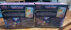 2x Chaos Rising Pokemon Center ETB Elite Trainer Box - Factory Sealed - In Hand! - Image 2