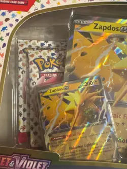 Pokemon TCG Scarlet & Violet 151 Zapdos Ex Collection |BRAND NEW SEALED Pokemon - Image 5
