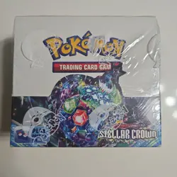 Pokemon Stellar Crown Booster Box - Scarlet & Violet TCG New Sealed - Image 1