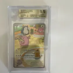Chansey 187/159 Crown Zenith Full Art Holo Rare BGS 9.5 Pokemon TCG - Image 1