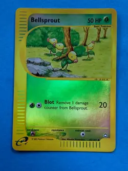Pokemon Reverse Holo eReader Bellsprout - Aquapolis – 45/147 – NM - Image 1