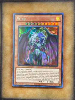 Yugioh Yubel BLC1-EN027 Ultra Rare 1st Ed SILVER NM - Image 1
