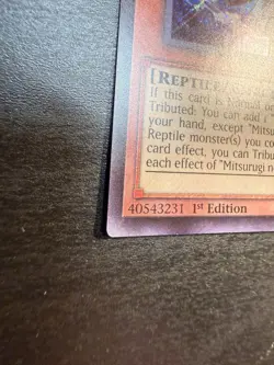 Mitsurugi No Mikoto, Aramasa (SECRET RARE) L26D-ENM06 (MINT) 1st Ed Yu-Gi-Oh! - Image 2