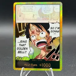 Gold Don!! Ring That Golden Bell Adventure on Kami's Island OP15 One Piece TCG - Image 1