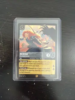 Merida - Formidable Archer - Disney Lorcana Wilds Unknown Legendary 191/204 - Image 1