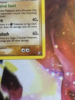 Poliwrath Unseen Forces Reverse Holo Rare Pokemon TCG Card 11/115 NM Condition - Image 5