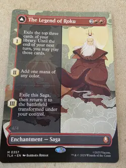The Legend of Roku (Borderless) Avatar: The Last Airbender Regular - Mtg - Image 1