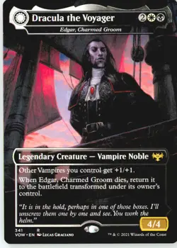 Dracula the Voyager - Edgar, Charmed Groom 341 Rare Innistrad: Crimson Vow NM - Image 2