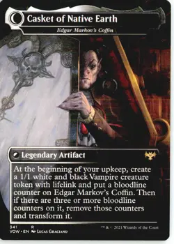 Dracula the Voyager - Edgar, Charmed Groom 341 Rare Innistrad: Crimson Vow NM - Image 3