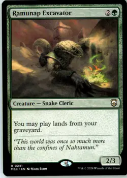 Ramunap Excavator 241 Rare Commander: Modern Horizons 3 Near Mint - Image 2