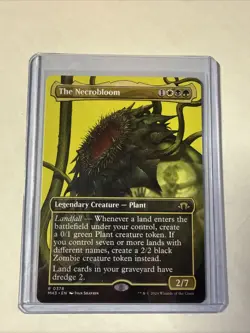 MTG The Necrobloom (Borderless) Modern Horizons 3 Regular - Image 1