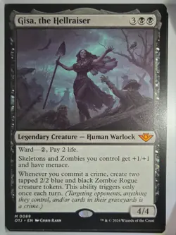 Gisa, the Hellraiser - M89 - MTG - Outlaws of Thunder Junction (OTJ) - Image 1
