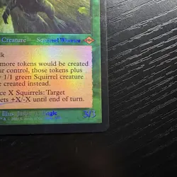 Chatterfang, Squirrel General Retro Frame Mythic Foil Etched MTG Modern #410 LP - Image 5
