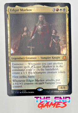 MTG English Edgar Markov NM Foil Promos: Judge NM HOT SALE! - Image 1