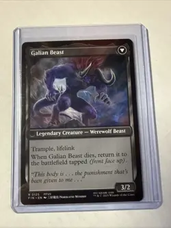 MTG Vincent Valentine / Galian Beast - Final Fantasy Regular - Image 2