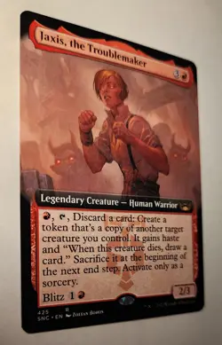 MTG - Jaxis the Troublemaker - Extended Art - SNC 425 - Streets of New Capenna - Image 2
