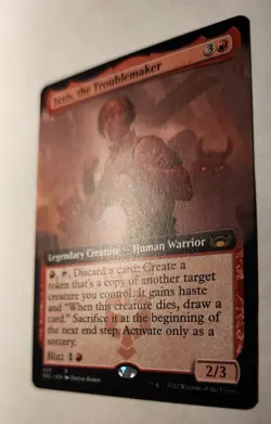 MTG - Jaxis the Troublemaker - Extended Art - SNC 425 - Streets of New Capenna - Image 3