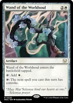 MTG - Wand of the Worldsoul - MOC 0020 - March of the Machine - Rare - Magic - Image 1