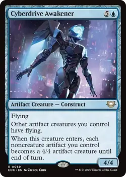 MTG - Cyberdrive Awakener - EOC 0069 - Edge of Eternities - Rare - Magic - Image 1