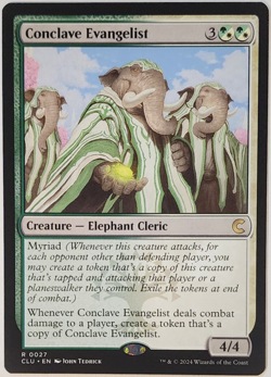 MTG - Conclave Evangelist - CLU 0027 - Ravnica: Clue Edition - Rare - Magic - Image 1