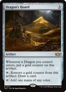 MTG - Dragon's Hoard - TDC 0317 - Tarkir Dragonstorm - Rare - Magic - Image 1