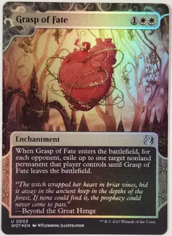 MTG - Grasp of Fate - Foil - WOT 0003 - Wilds of Eldraine - Magic the Gathering - Image 1
