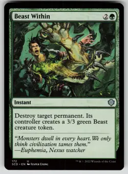 Beast Within Normal U Starter Commander Decks 172 NM - Image 1