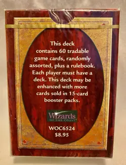 1st Run MTG Magic Fifth Edition Starter Deck 5th 9781575302232 - Image 2