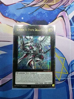 Yugioh! Number F0: Utopic Draco Future MP24-EN037 Quarter Century Secret Rare - Image 1