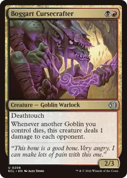 Boggart Cursecrafter - ECL - MTG - EN - NM - 0206 - Image 1