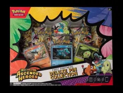 Pokemon Ascended Heroes First Partner Deluxe Pin Collection Sealed New - Image 1