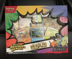 Pokemon TCG Ascended Heroes First Partners Deluxe Pin Collection NEW SEALED - Image 1