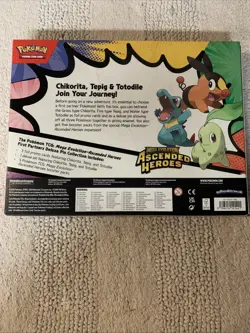 Pokemon Ascended Heroes First Partner Deluxe Pin Collection Sealed New - Image 5
