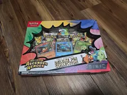 Pokemon TCG Ascended Heroes First Partner Deluxe Pin Collection Box Sealed New - Image 1