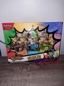 Pokemon Ascended Heroes First Partner Deluxe Pin Collection Sealed New - Image 1