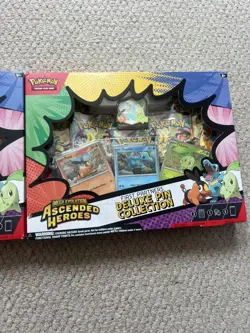 2x Pokemon TCG Ascended Heroes Deluxe Pin Collection First Partners Sealed New - Image 3