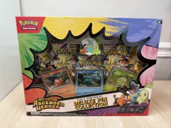 Pokemon TCG Ascended Heroes First Partner Deluxe Pin Collection Sealed New - Image 1