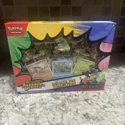 Pokemon Ascended Heroes First Partner Deluxe Pin Collection Factory Sealed & New - Image 1