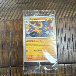 Pokemon Field Museum Fossil Exhibit Archeops Promo SEALED - Image 3