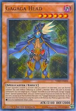 1x (NM) Gagaga Head - YZ09-EN001 - Ultra Rare - Limited Edition YuGiOh - Image 1